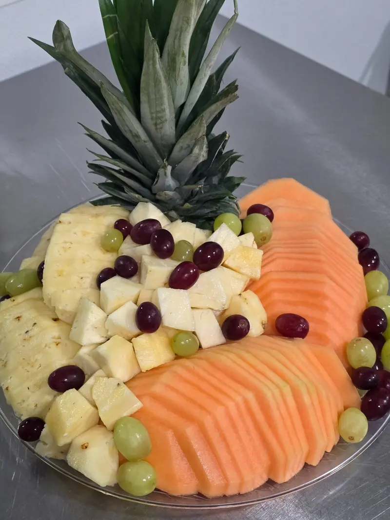 Melon and pineapple platter