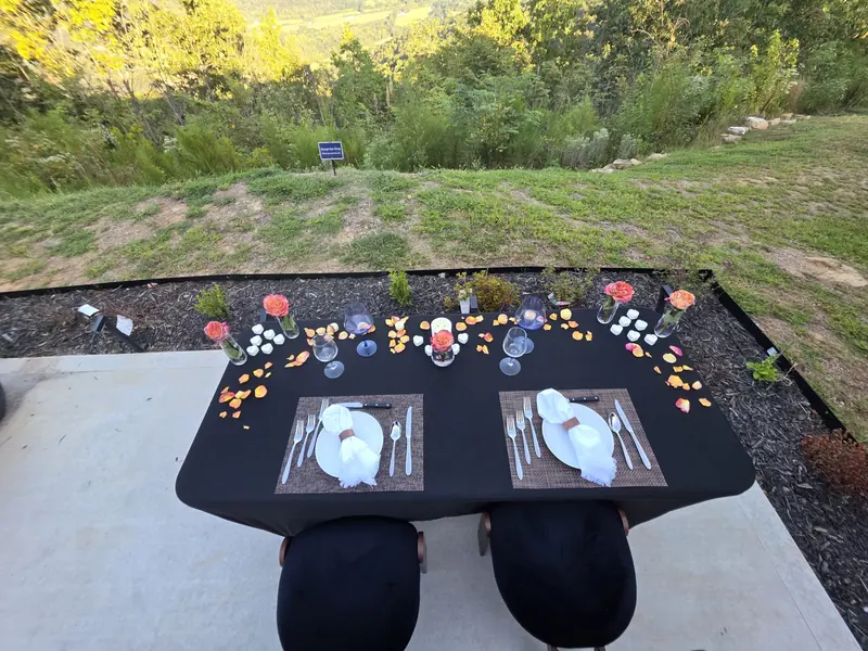 Dinner on the deck