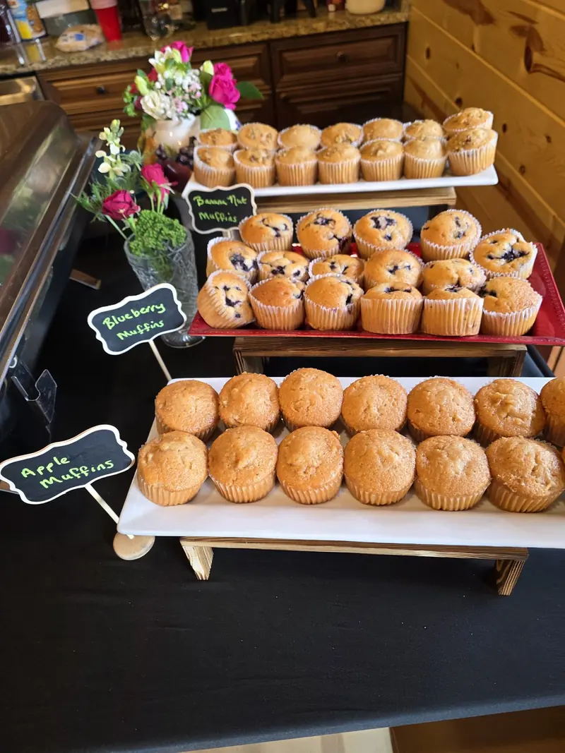 Brunch bakery stand