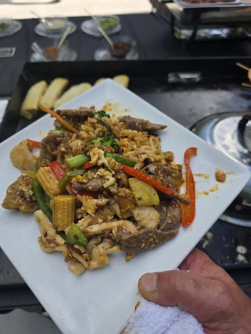Hibachi mixed grill