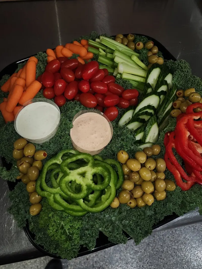 Crudité platter