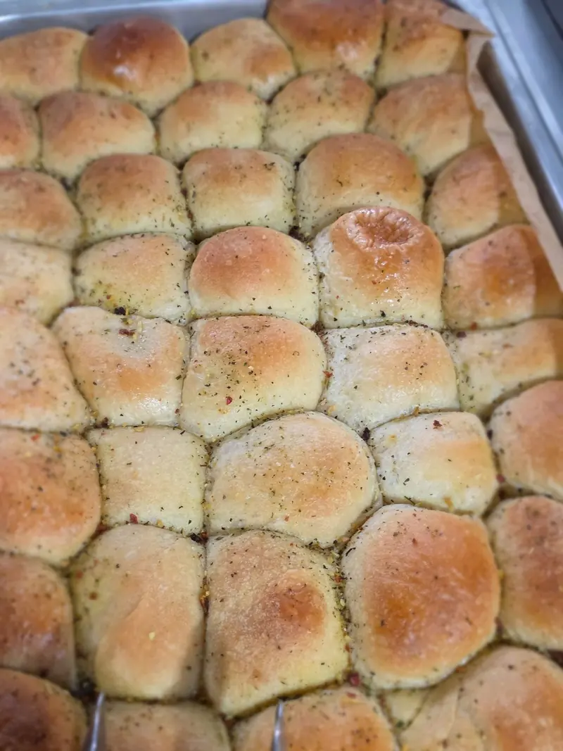 Fresh-baked rolls