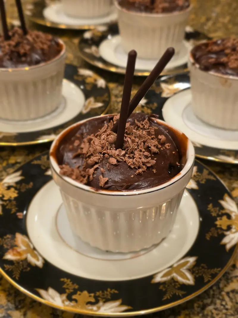 Chocolate pots de crème